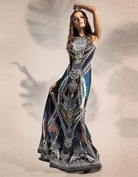 Ornament Maxi Dress Peace And Chaos Hermosa Boutique