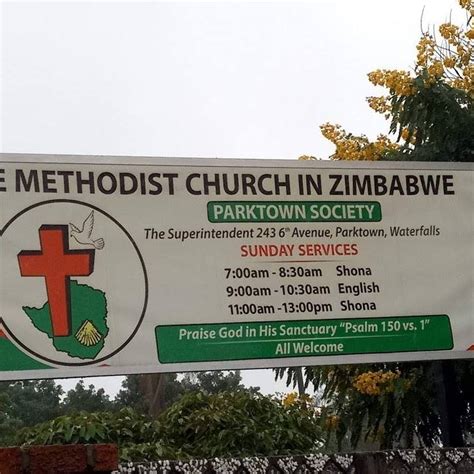 Methodist Church In Zimbabwe Parktown Society