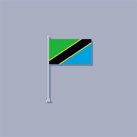Premium Vector Illustration Of Tanzania Flag Template