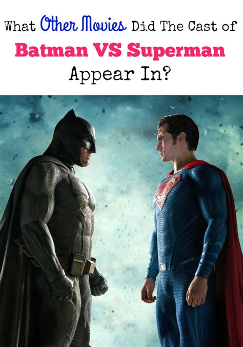 Online op je tablet, xbox, smart tv of pc/laptop! Other Movies The Cast Of Batman VS Superman: Dawn Of ...