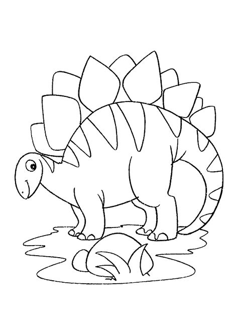 Desenho Para Colorir Dinossauro