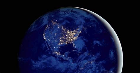 Nasa Earth At Night From Space High Resolution Widescreen