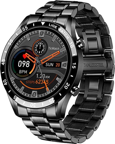 Lige Smart Watch13 Full Touch Screen Bluetooth Call Fitness Tracker