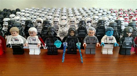 lego star wars minifigure lot huge lego star wars imperial army 180 figures 1880829898