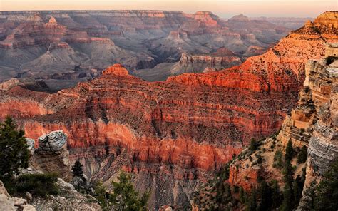 Grand Canyon Sunset At Mather Point By Paulgerritsen Caedes