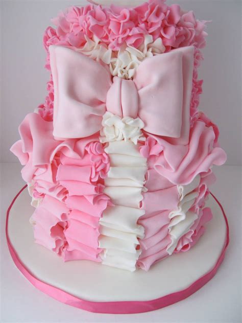 Pretty Pink Birthday Cakes