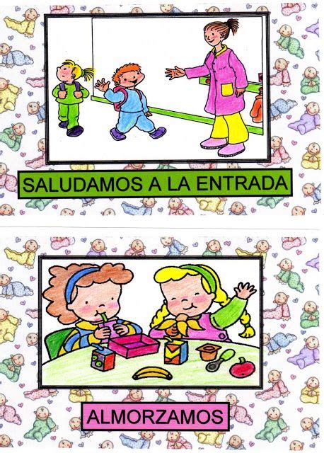 ACTIVIDADES DE INFANTIL MI RINCÓN MAESTRA INFANTIL Rutina de