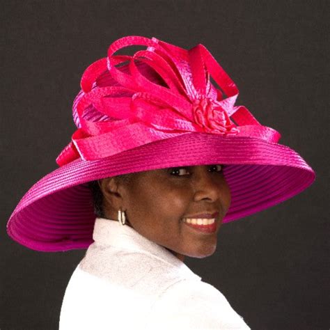 pink satin dress hats for women shenor collections shenor collections