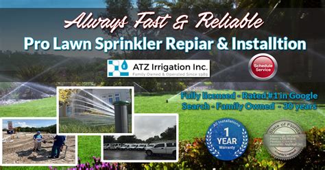 Lawn Sprinkler Repair And Irrigation System Installation Port Richey