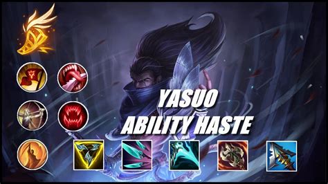 Ability Haste Yasuo Montage New Cdr Yasuo Build Season 11 League Of