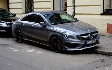The cla 45 s 4matic+ shooting brake requires just 4.0. Mercedes-Benz CLA 45 AMG C117 - 13 grudzie 2017 - Autogespot