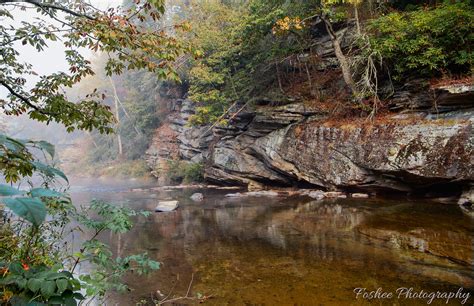 Watauga River Rock Face Hdrcreme