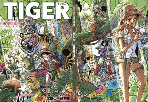 One Piece Color Walk 9 Tiger Cover By Eiichiro Oda Manga