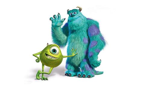 Monsters University Mike Wazowski James Sullivan Dibujos Animados Mike