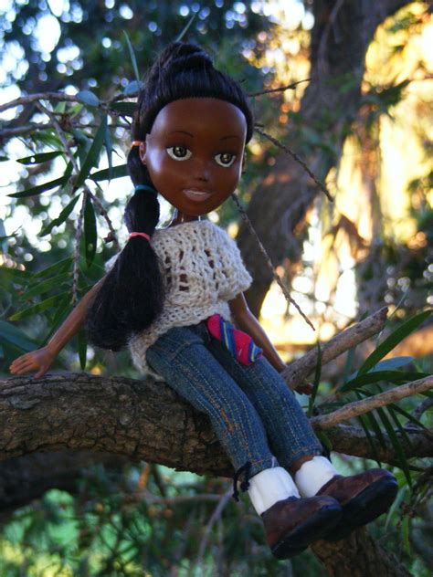 Introducing Maya African American Ooak Recycled Bratz Doll Reclaimed