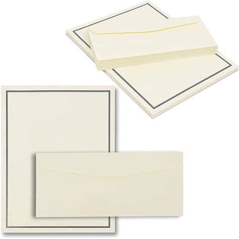 Stationery Paper And Envelopes Set