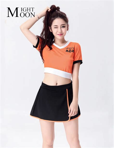 moonight 2019 new costume cheerleader dress costume fashion show cheerleading suit in sexy