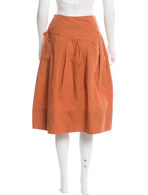 Marni Flared Knee Length Skirt Clothing Man48223 The Realreal