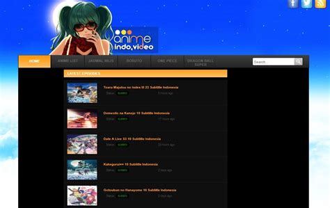 Animeindo Lengkap 20 Situs Nonton Dan Download Anime Sub Indonesia