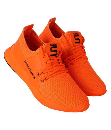 Aadi Mens Orange Running Shoes Buy Aadi Mens Orange Running Shoes