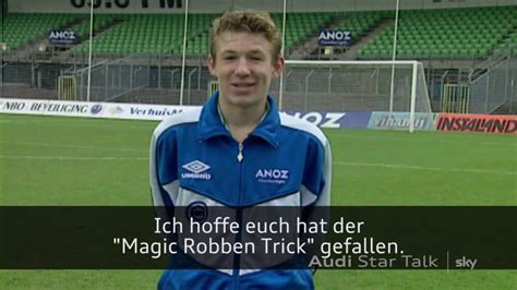 This legend retired from professional football today. The Magic-Robben-Trick - YouTube