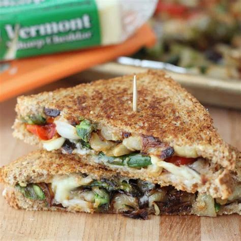 Roasted Veggie Grilled Cheese Living Well Kitchen