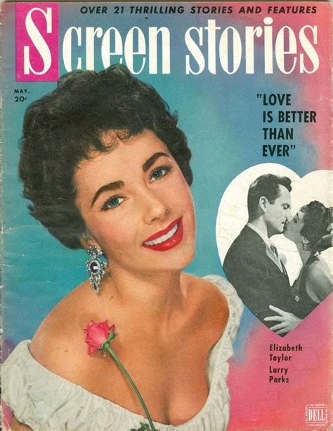 Elizabeth Taylor Screen Stories Magazine 1952 John Wayne Humphrey