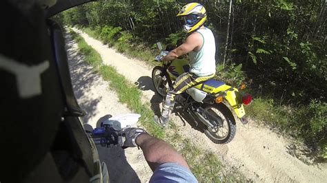 And for those who are lucky enough to reside in a state that has recreational rego, an optional lighting kit is available, which increases the usage options when it comes to trail riding. 2007 Yamaha YZ250F & 2007 Suzuki DR200 Trail Riding GoPro ...