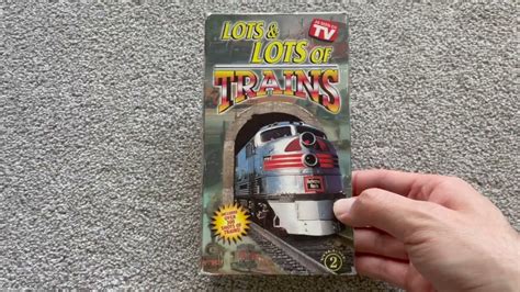 Lots And Lots Of Trains Volume 2 Vhs Overview Youtube
