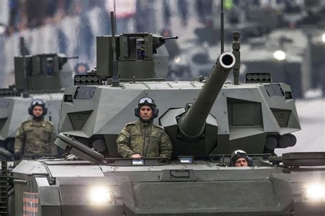 Russian Troops To Receive New T 14 Armata Tanks In 2019 Realcleardefense