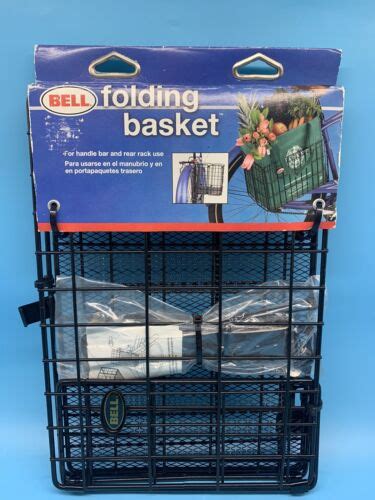 Bell Cargo 400 Folding Bicycle Basket Includes Mounting Hardware Ebay