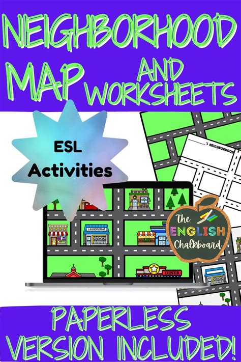 My Neighborhood Maps And Worksheets Map Skills Map Worksheets