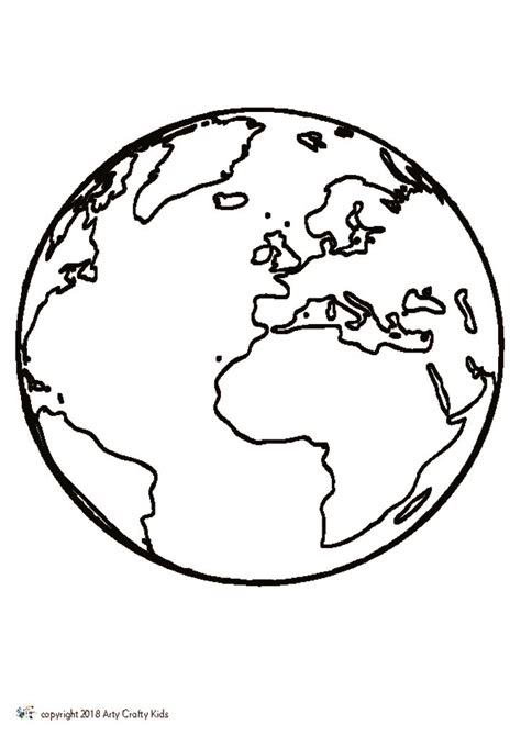 Globe Outline Drawing Free Download On Clipartmag