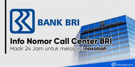Info Nomor Call Center Bank Rakyat Indonesia Bri