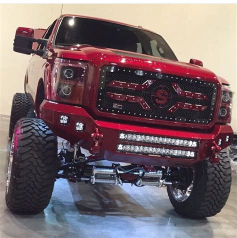 This Truck Is Decked Out Lifted Ford Trucks Trucks Diesel Pickup