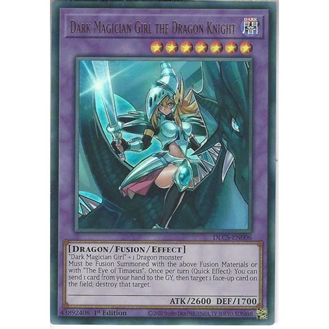 Yu Gi Oh Trading Card Game Dlcs En Dark Magician Girl The Dragon Knight St Edition