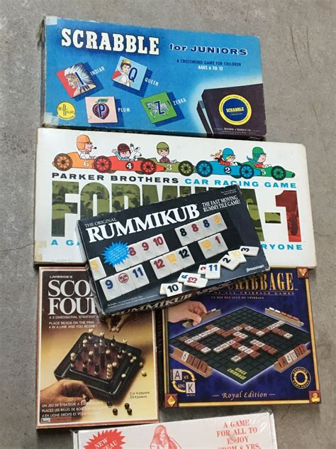 Lot Of Vintage Board Games Schmalz Auctions