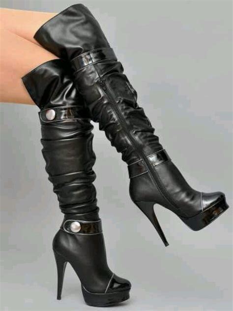 51 best thigh boots images on pinterest thigh high boots shoes and boots