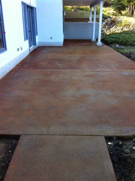 The example of staining concrete patio do it yourself. MODE CONCRETE: Give New Life to your Concrete with Acid ...