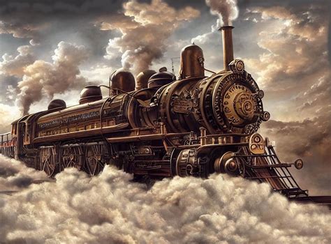 Steampunk Train2