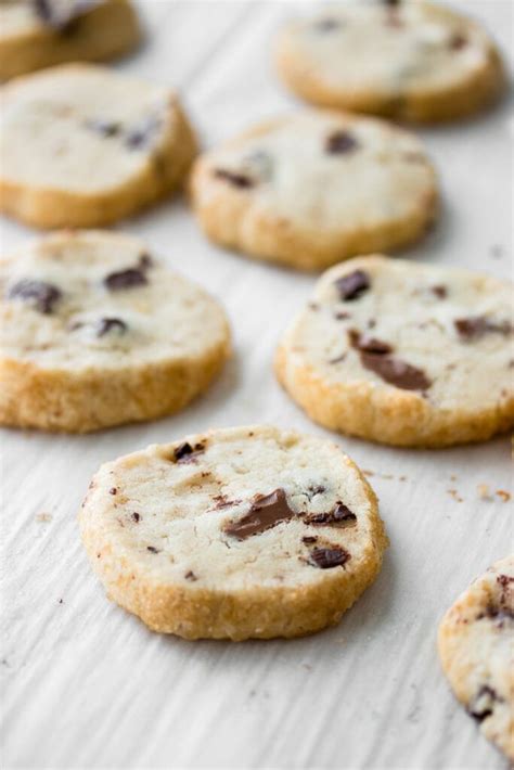 Amazing Chocolate Chip Shortbread Cookies Pretty Simple Sweet