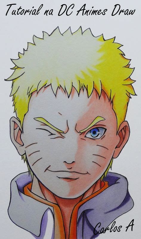 Como Desenhar Naruto How To Draw Naruto Desenho De Anime Animes Manga