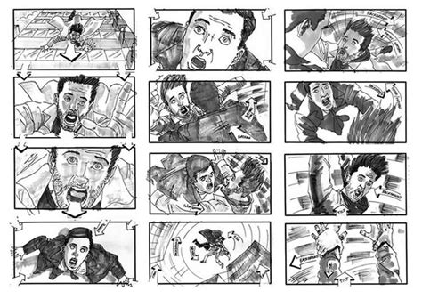 Action Storyboards Storyboard Storyboard For Animation Comic Layout