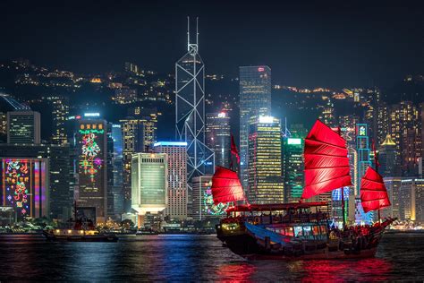 Picture Of The Week Hong Kongs Victoria Harbour Andys Travel Blog