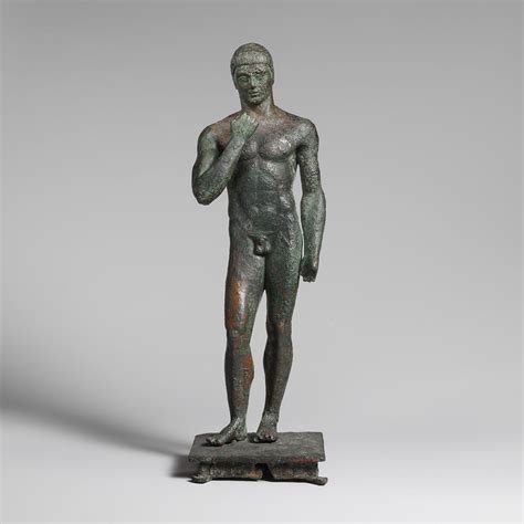Bronze Youth Greek Classical The Metropolitan Museum Of Art