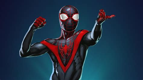 Spiderman Miles Morales Artworks 2018 Hd Superheroes 4k Wallpapers