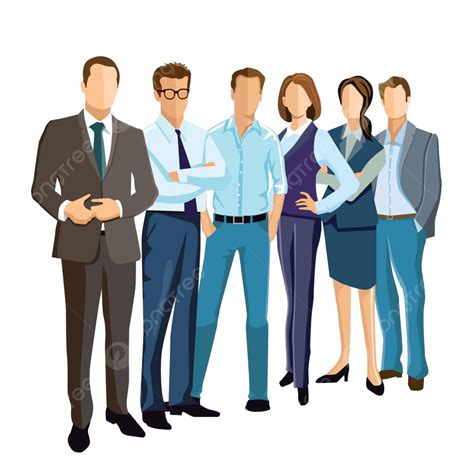 People Group Presentation Illustration Person Concept Team Vector
