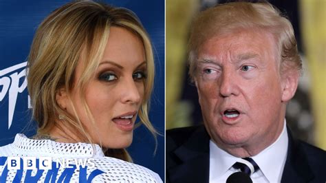 Judge Orders Stormy Daniels To Reimburse Trumps Legal Fees Bbc News