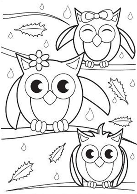 Free & Easy To Print Owl Coloring Pages - Tulamama