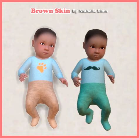 Skins Of Baby Set 6 At Nathalia Sims Sims 4 Updates